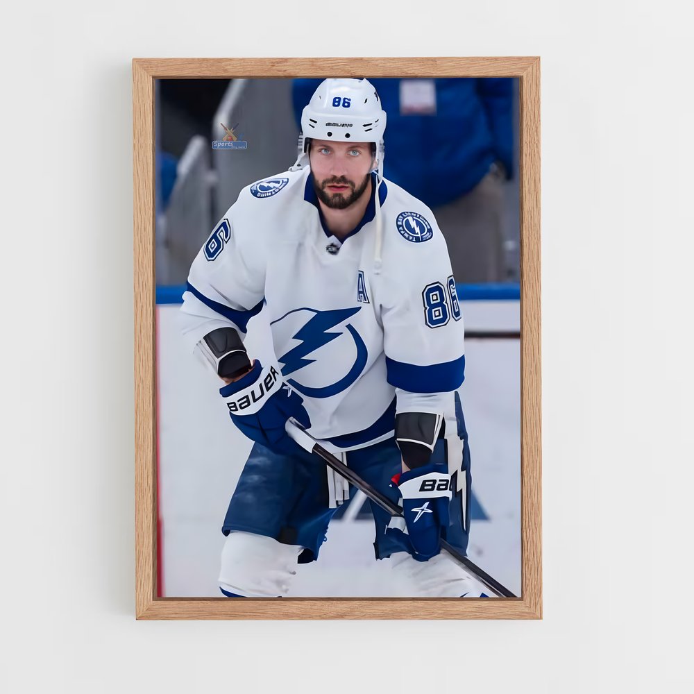Poster Nikita de kucherov – affiche Hockey sur glace (vue 4)